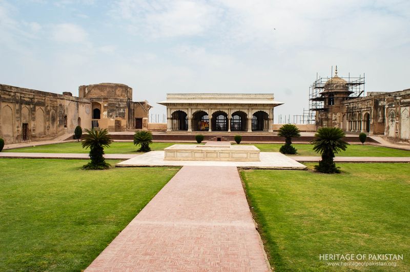 Shah Jahan's Quadrangle, Lahore Fort